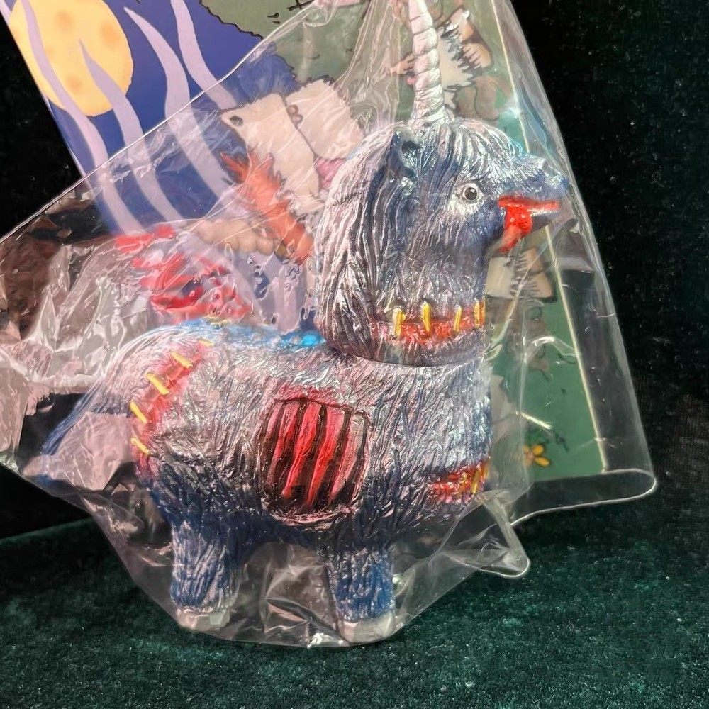Rampage Toys&Art My Little Unicorn Metal Silvery Blue Vinyl SOFUBI Action Figure