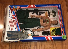 Vintage Rapid Deployment Force Action Figure Green Beret 1994 Playset Doll Box