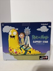 Kidrobot Rick And Morty Slippery Stair Vinyl Figure GameStop Exclusive