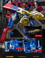 Two Forms Commander Robot Style Action Figure 18cm Alloy Car Model Holiday Gift