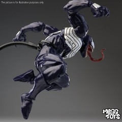 In Stock Mess Toys Venom Lethal Neighbor Spider-Man Symbiote 1/12 Action Figure