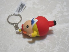 Monogram Figural 3D Disney Alice in Wonderland Series Tweedle Dee & Dum Keyring