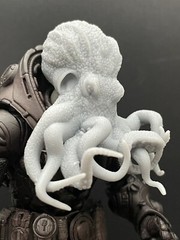 Cosmic Legions Mythic Legions Pacific Octopus Illithid Chuthulu Head Unpainted
