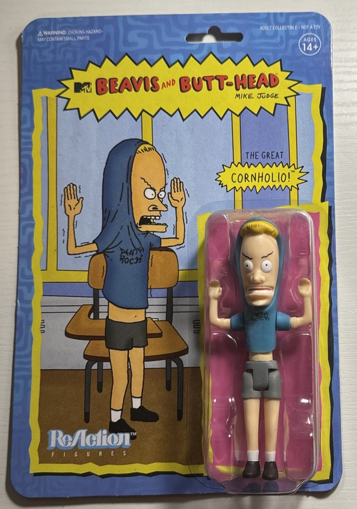 The Great Cornholio Beavis and Butthead Super 7 Reaction Figure – QTY Available