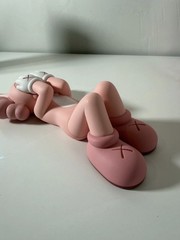 KAWS Holiday Indonesia Pink Vinyl Figure Accomplice DDT
