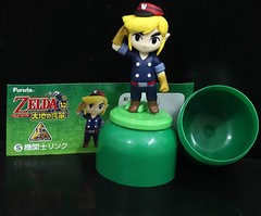 Furuta The Legend of Zelda Link Secret spacial mini Figures new 5cm
