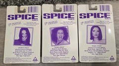 SPICE GIRLS 1998 TOYMAX 3″ FIGURES LOT OF 3 SCARY POSH SPORTY NEW