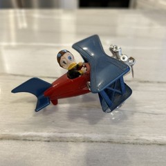 Polistil Poli Toys Disney Donald Duck Ww2 Diecast Metal Plane Vintage 60’s Italy
