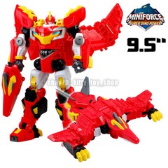 Kids Toy MiniForce Super Dino Power PTERA SKY Pterosaur Robot Armorbot Figure