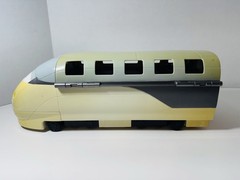 Disney Pixar Cars Spy Train Transporter Mattel 2011