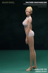 JIAOU DOLL JOQ-21D-YS 1/6 Natural Skin Seamless Body For 12″Female Action Figure