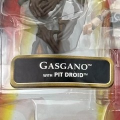 Star Wars Gasgano Pit Droid 1998 Hasbro CommTech Action Figure Episode I Damage