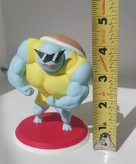 3DPrint Pokemon Muscle Swole Bodybuilder Set Pikachu Squirtle Bulbasaur Squirtle