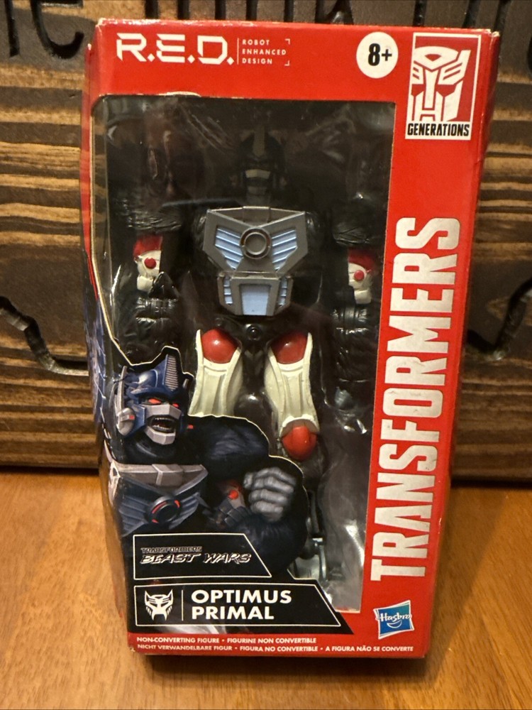 Transformers Beast Wars R.E.D. OPTIMUS PRIMAL Action Figure Optimus Prime