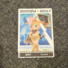 POP MART MOLLY x Zootopia Co-branded Series Confirm Figure Gazelle OpenBox