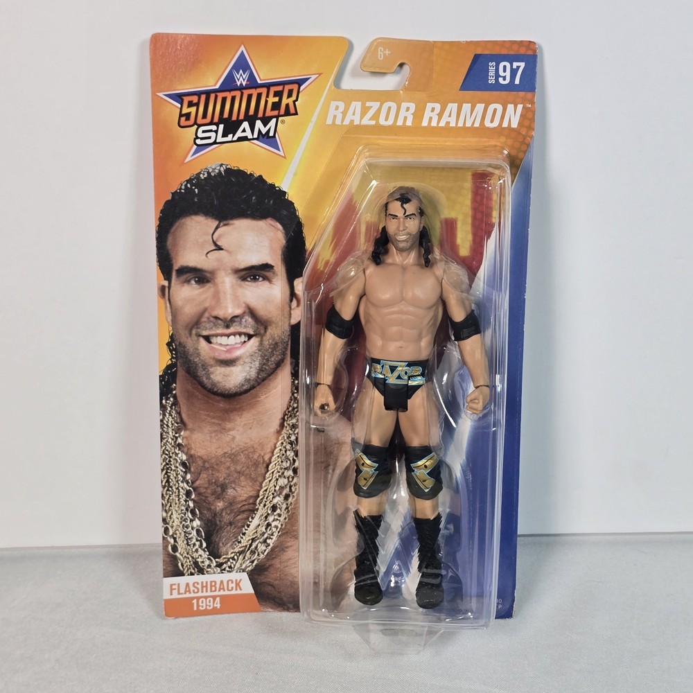 Mattel WWE Summer Slam Razor Ramon Series #97 Action Figure 2019 NEW Card Wear