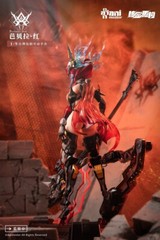 AniMester 1/9 Thunderbolt Squad Barbera Red Complete Action Figure New