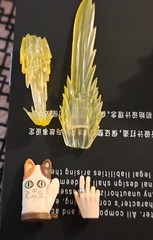 DL Custom Goku Black Sanction Of Justice Yellow Matte Head For SH Figuarts