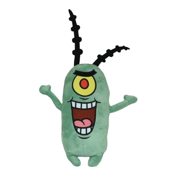 Spongebob Squarepants 8 Inch Plankton Stuffed Plush Toy Character. NWT
