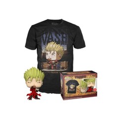 Funko Pop & Tee Trigun – Vash (Donuts) (Gamestop Exclusive) XL Shirt
