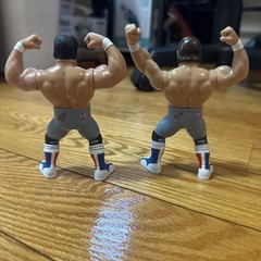 Epic Toys British Bulldogs Loose Davey Boy Smith Dynamite Kid Hasbro Style Retro