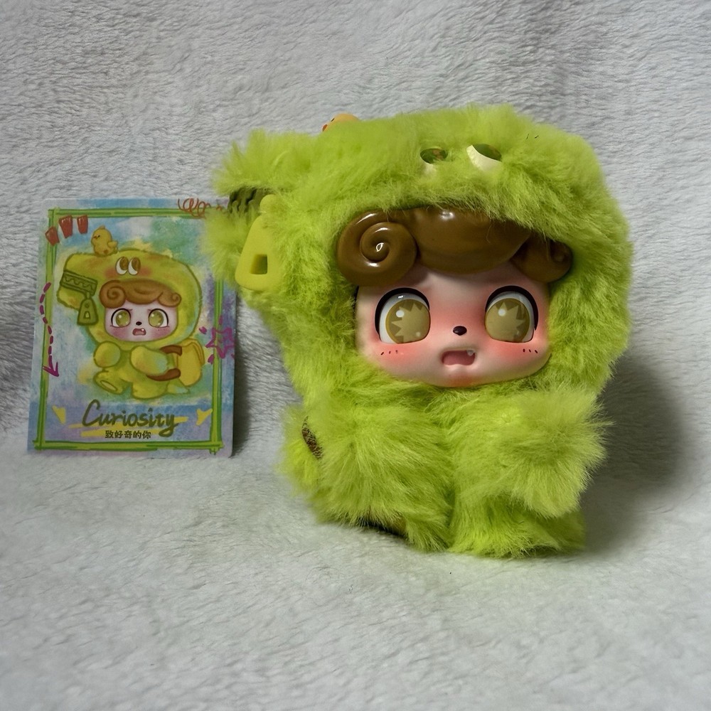 JOTOYS Q.kid Emotional Hairy Monsters Plush Blind box Confirmed Curiosity