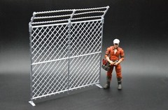 1:18 SCALE CUSTOM BARBED WIRE FENCE MILITARY GI JOE 4″ FIGURE DIORAMA PROP