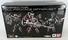 WINSPECTOR FULL PACKAGE OPTION SET S.H FIGUARTS BANDAI ACTION FIGURE *NEW*
