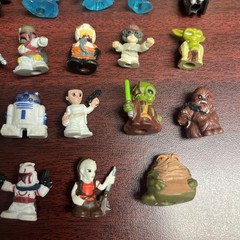 STAR WARS FIGHTER PODS MICRO MINI HASBRO LOT 34 Micro Force Squinkies