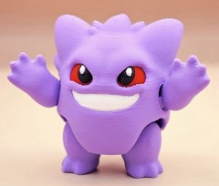 Articulated Fantasy Creature Toy | Pocket Monster Inspired | 3D Printed Figure