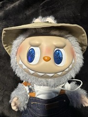 POP MART Authentic Labubu Fall In Wild Series Big Medium Size Plush Doll 38cm