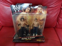 RARE WWE Family Fury Series 5 Carlito Primo Colon wrestling figures Puerto Rico