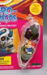 Vintage Bluebird MIGHTY MAX Shrunken Heads WRAPTILE skull SEALED Portuguese MOC