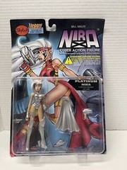 1997 Bill Maus’ Nira Cyber Action Figure 6″ Platinum Limited Edition Skybolt Toy
