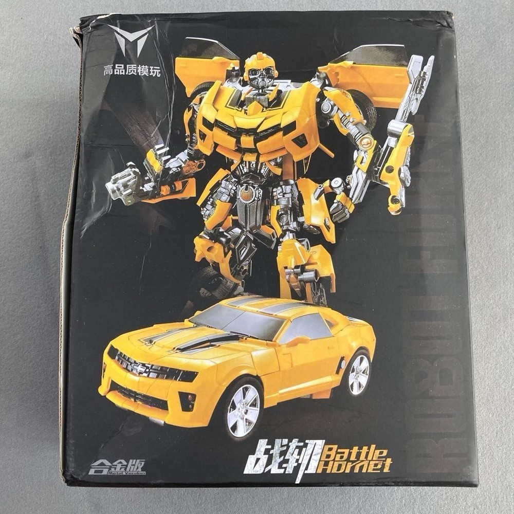 Battle Hornet M03 Alloy Version Robot Force KO Bumblebee Style Transformer Used