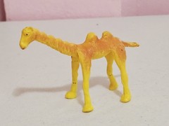 Vintage Bendable, Rubbery 2 x 3 inch Camel Animal Figure