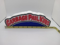 Retro Garbage Pail Kids GPK logo lightbox sign light box sign display