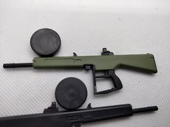 AA12 Automatic Shotgun 1:12 Scale Gun Weapon Action Figure Accessory Force
