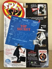 DC DIRECT DIAMOND COMIC MAD SPY VS SPY WHITE FIGURE NIP 1998