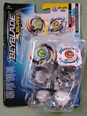 Beyblade Burst Evolution Driger S and Dragoon F Spinning Top Damaged Packaging
