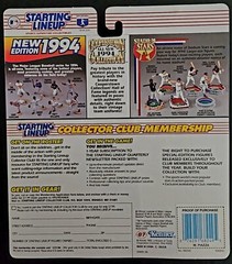Lot of 6 1988-1994 L.A. Dodgers Starting Lineups Guerrero Valenzuela Hirshiser +
