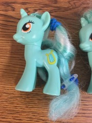 Lot Of 3 Lyra Hasbro My Little Pony MLP Brushable Ponies Multiple Years Gens