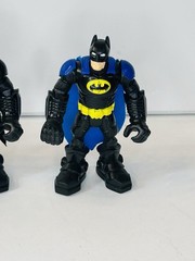 Fisher-Price Hero World DC Justice League Batman 3 Figure Lot