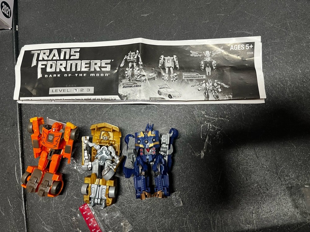 Transformers Dark of the Moon BUMBLEBEE/ Rodimus Sound Cyberverse Legion 3-Pack