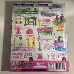 Shopkins Happy Places – Home Collection Kitty Dinner Party Decorator’s Pack NIB