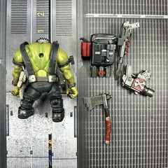 Warhammer 40k JoyToy Ork Kommando Lot Full Squad! Complete, In Great Condition!