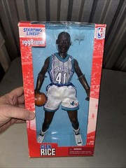 Starting Lineup 1998 Edition Glen Rice 12″ Figure New In Box Charlotte #41