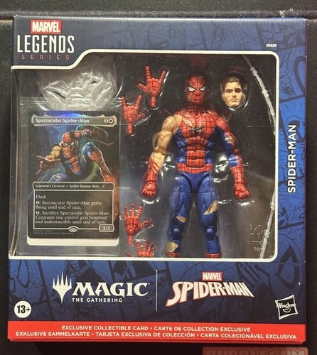 HASBRO Marvel Legends Magic The Gathering Spider-Man Battle Figure, NEW