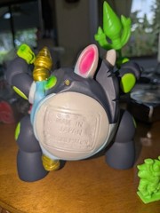 Deathtek Machin NightMare Steed Sofubi Kaiju Deathcat Toys Keshi Omake UV 1/3