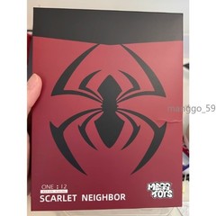 IN USA!! Mess Toys Symbiote Spider-Man Action Figure Black Spide Model Xmas Gift